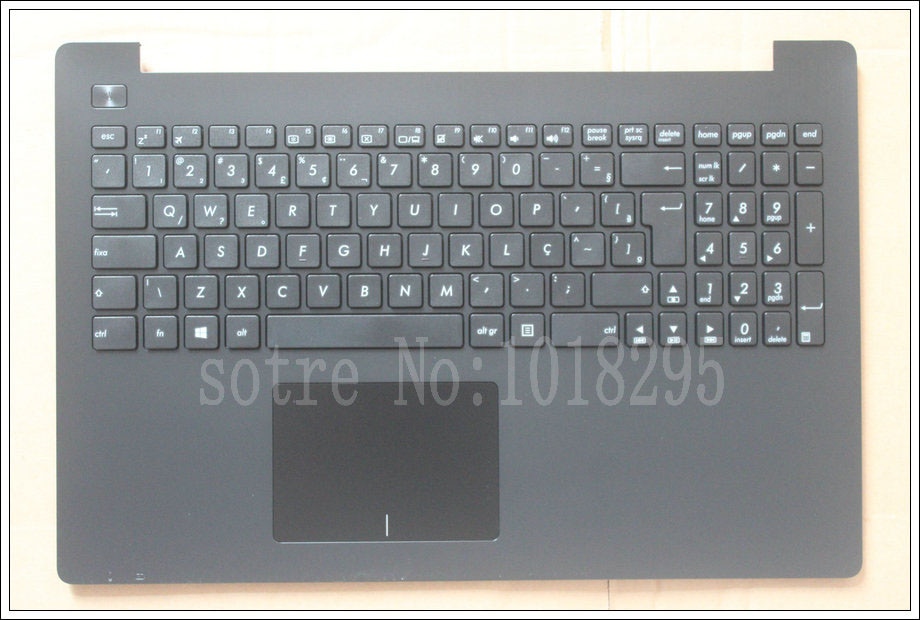 Br Laptop Toetsenbord Voor Asus X553 X553M X553MA K553M K553MA F553M F553MA Brazilië Toetsenbord Zilver Shell Palmrest Cover