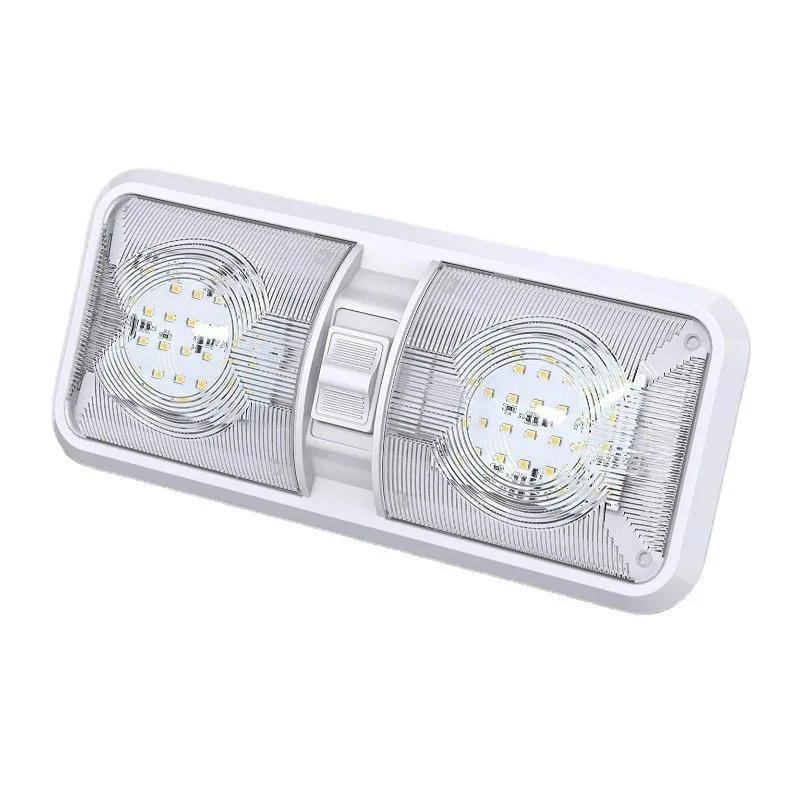 LED Loftlampe til RV - 12V - Naturlig Hvid Indendørs Belysning til Bil/Trailer/Camper/Boat: Grøn