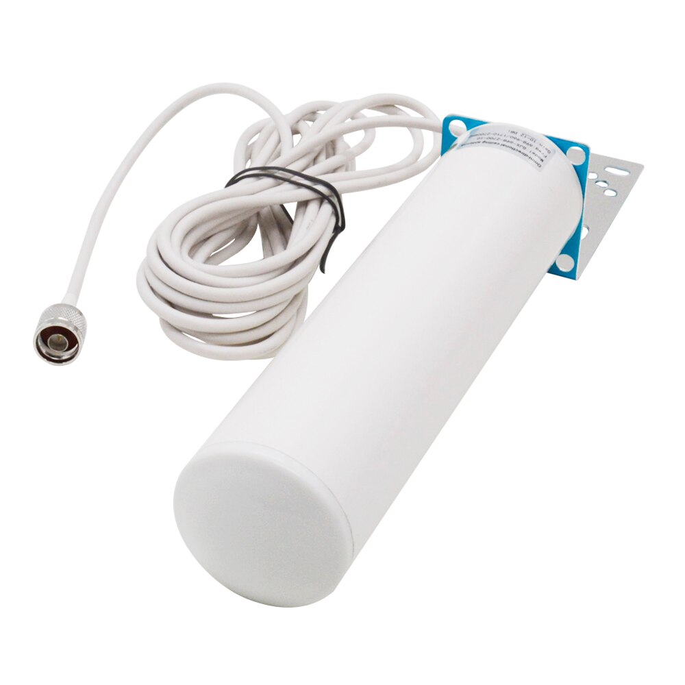 4g Lte Antenna 12dbi 2G 3g 900 1800 2100 GSM DCS Antenna Repeater External Internel Antenna 5M Outdoor Indoor Antenna N Female