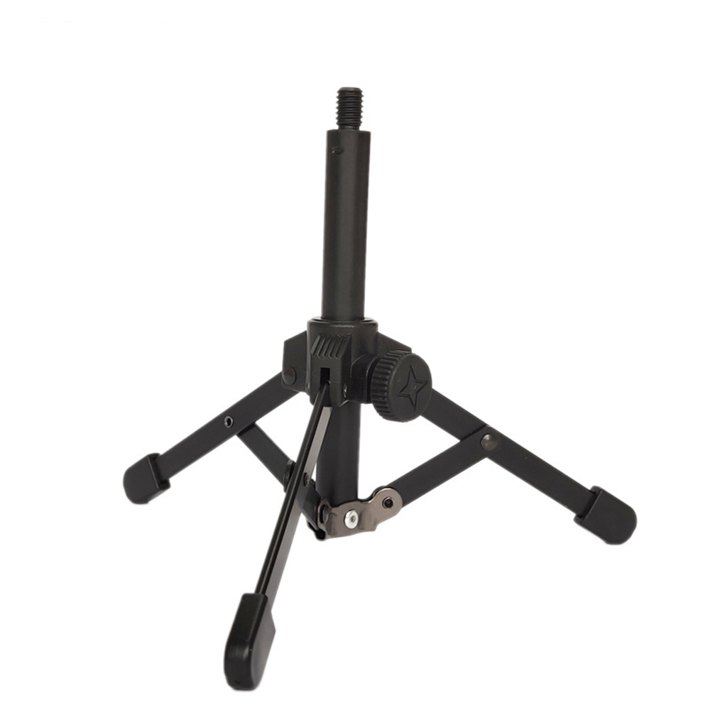 Microphone Stand Desktop Tripod Mini Portable Table Stand Adjustable Mic Stand Mic Clip Holder Bracket Lightweight Bracket