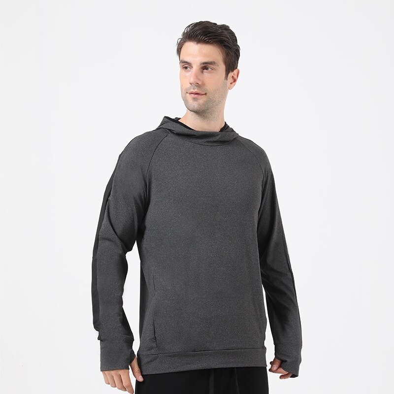 Cugoao masculino esportes casual wear moda inverno quente plush sweatshirts de manga longa hoodies moda aptidão esportiva topos: XXXL / Grey