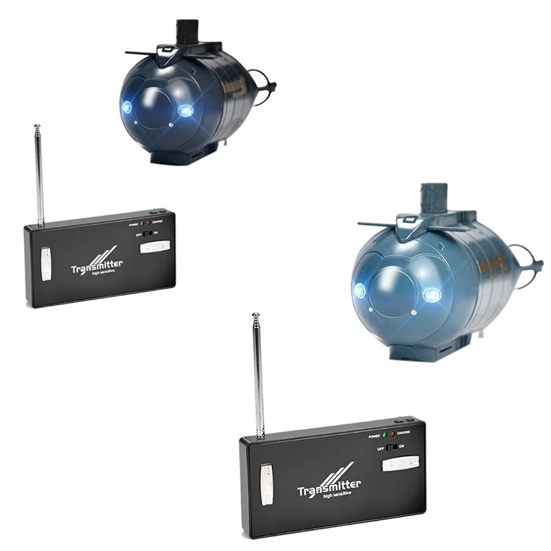 mini telecomando sottomarino telecomando senza fili sottomarino telecomando giocattolo per barche telecomando scialuppa di salvataggio senza pilota Simulat