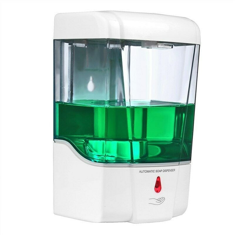 Dispenser Sapone Automatico A Sensore Phneems – 450 Ml, Marrone, Ricaricabile USB, Batteria 1800 MAh, Senza Contatto