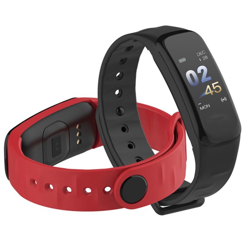 Fitness trin tæller smartwatch bluetooth mænd kvinder blodtryks pulsmåler intelligente armbåndsure