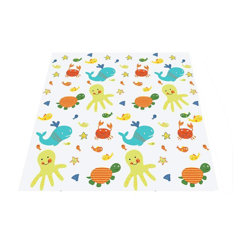 Hohe Stuhl Spritzen matt Boden Schutz Nicht Unterhose Wasserdichte Baby Eatting Spielen matt U50F: 3