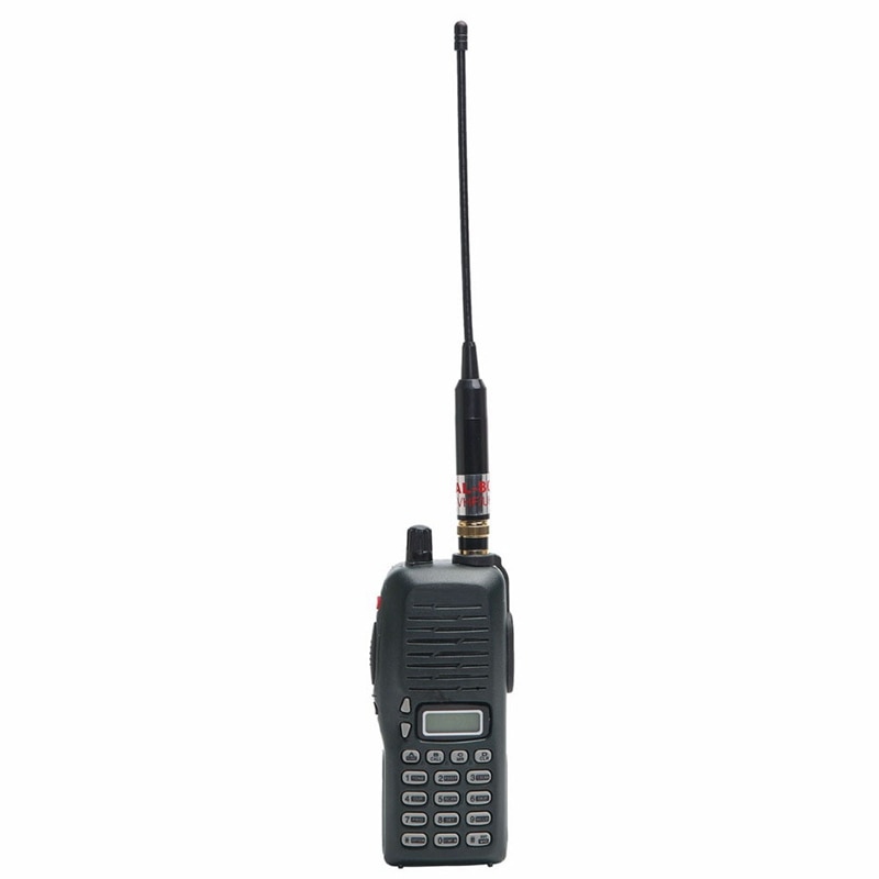 AL-800 BNC double bande UHF/VHF 144/430Mhz antenne télescopique pour ICOM IC-V80 V82 V85 TK308 HT440 CP500 talkie-walkie Radio