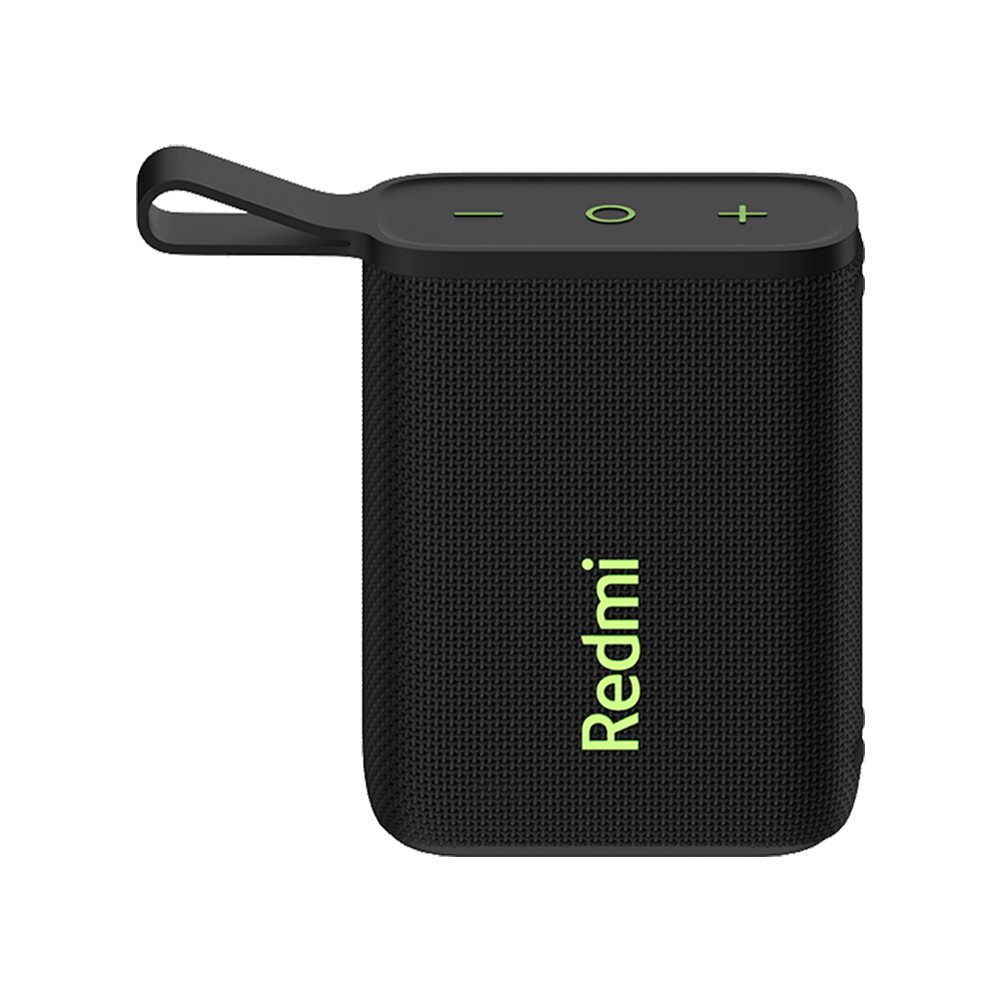 Xiaomi Redmi Altavoz Bluetooth portátil al aire libre IP67 estéreo potente caja de sonido BT5.3 RGB doble emparejamiento TWS conectividad colorida: Negro