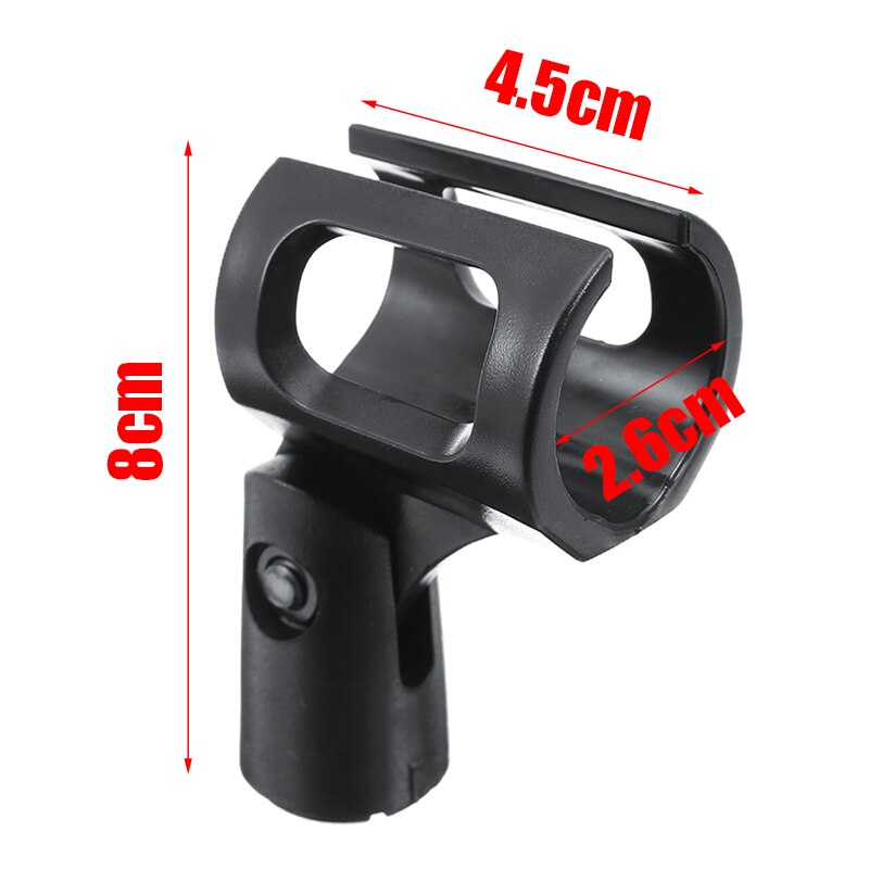 SG Store 2pcs Microphone Holders 43x31mm Microphone Wall Mount Type