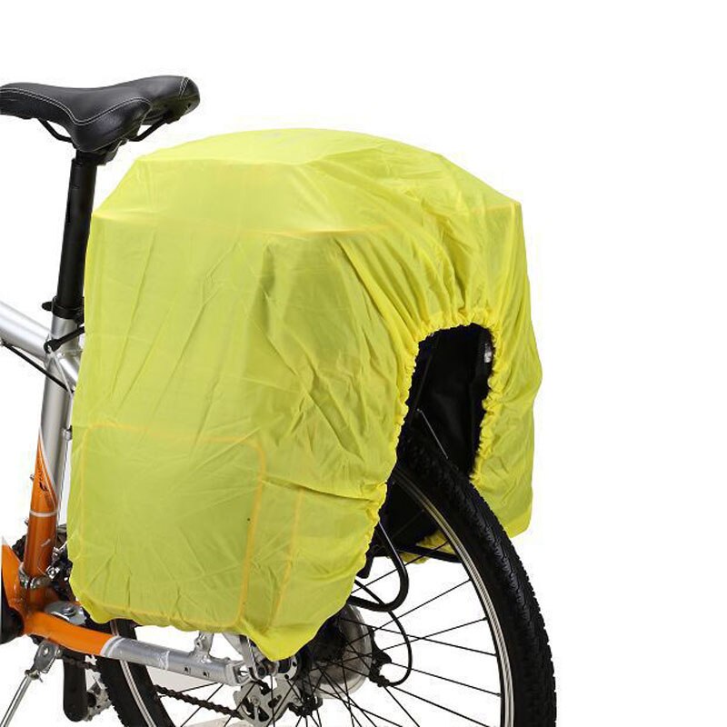 Portaequipajes del asiento trasero para bicicleta de montaña, bolsa de equipaje impermeable, funda impermeable para lluvia, bolsa de transporte, accesorios para bicicleta