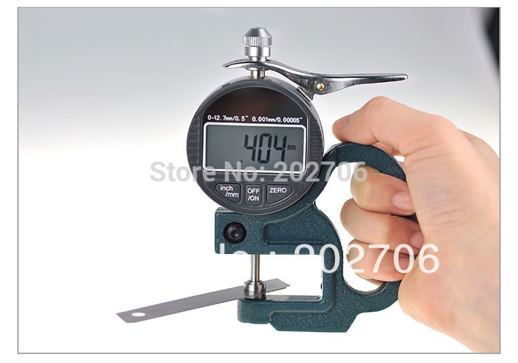 0.001mm Micron Digital Dial Thickness Gauge thickness tester thickness meter with flat head