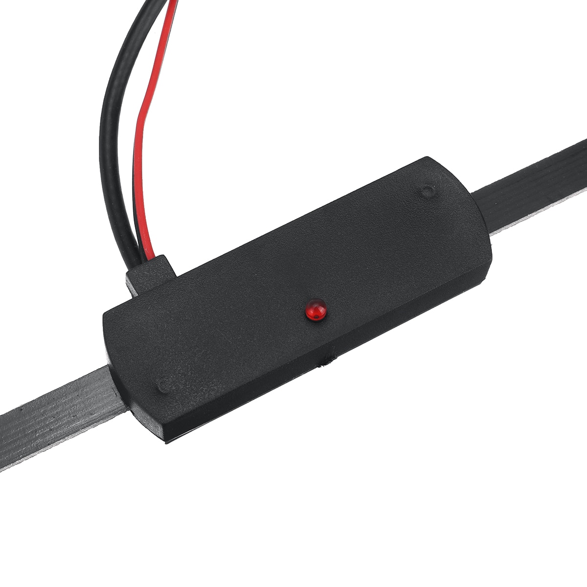 Universal Auto Car AM FM Radio Signal Amplified Windshield Window Antenna Aerial Adhesive Base Non Directional Antenna 12V