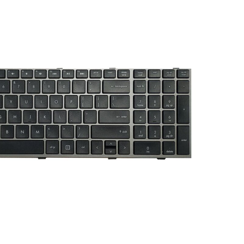 US Keyboard For HP Probook 4540 4540S 4545 4545S With Frame Sliver English Keyboard