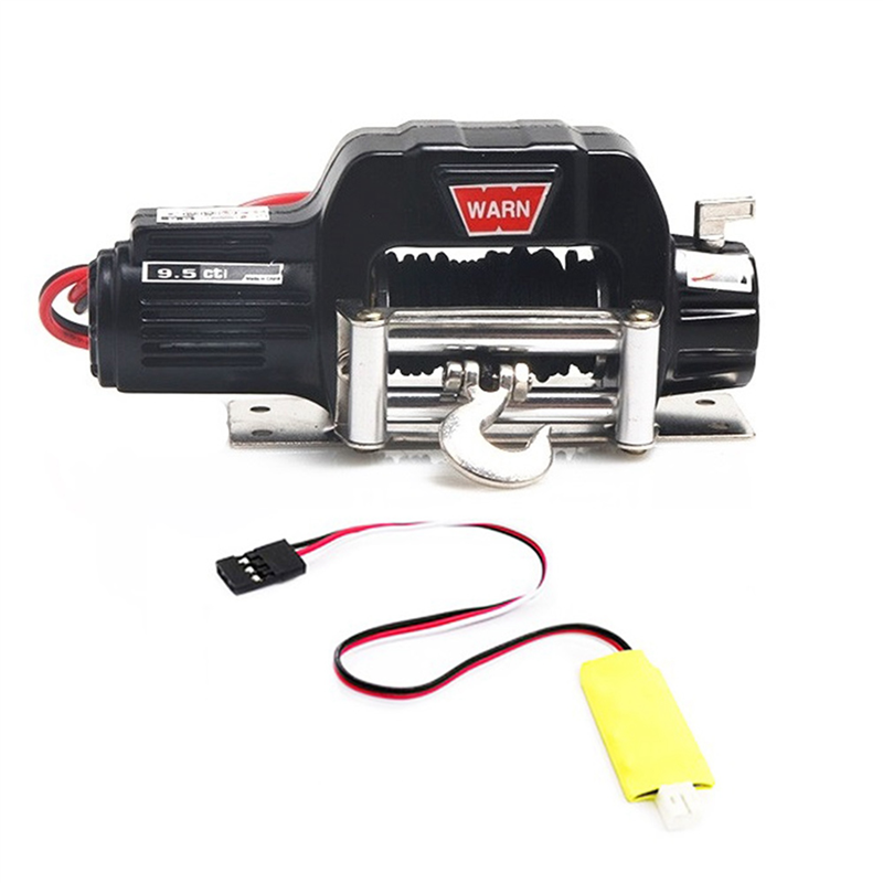 MACH-2X Metalen Automatische Lier Met 3CH Controle Lijn Voor 1/10 RC Crawler Auto Axiale SCX10 TRAXXAS TRX4 Upgrade Accessoires,2