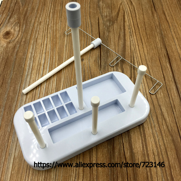 Thread Multiple 3 Spool Holder Stand Rack Sew Quilting for Home Sewing Machine Spool Stand Holder for bernina pfaff singer juki
