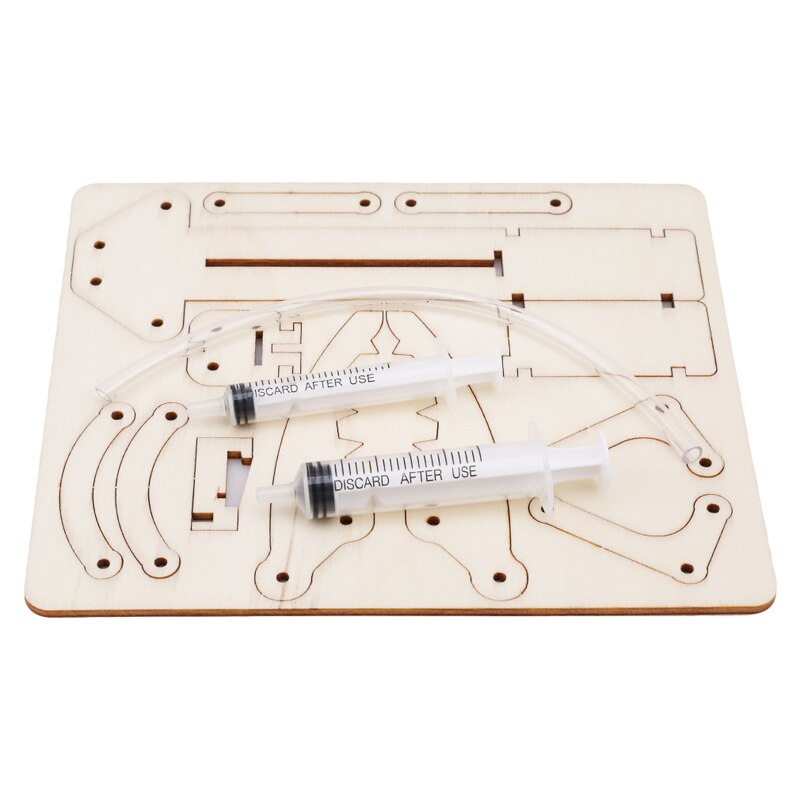 Science And Technology Student DIY Piston Hydraulic Mechanical Arm Model Material Experiment Toy Beneficial Wisdom