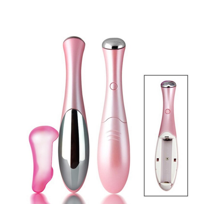Eye Elektrische Massage Apparaat Pen Mini Dunne Gezicht Stok Rimpels Dark Circle Wallen Verwijderen Eye Gezicht Massager Ef