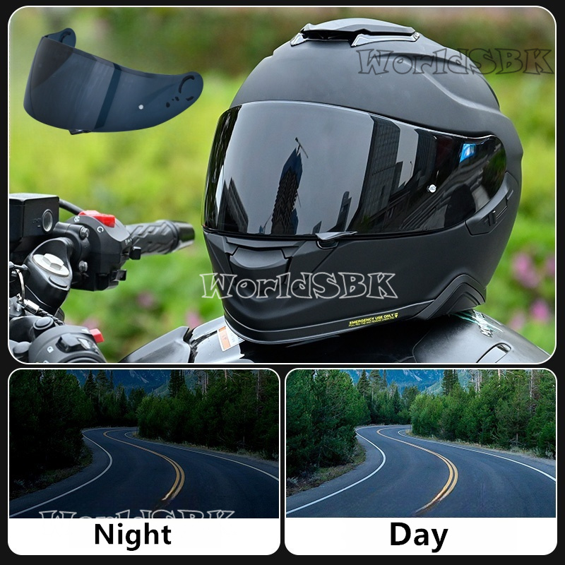 Helmet Visor for SHOEI GT Air Neotec CNS-1 TC-5 TC-9 GT Air 2 Helmet Shield Uv Cut Casco Moto Face Shield Visera Windshield