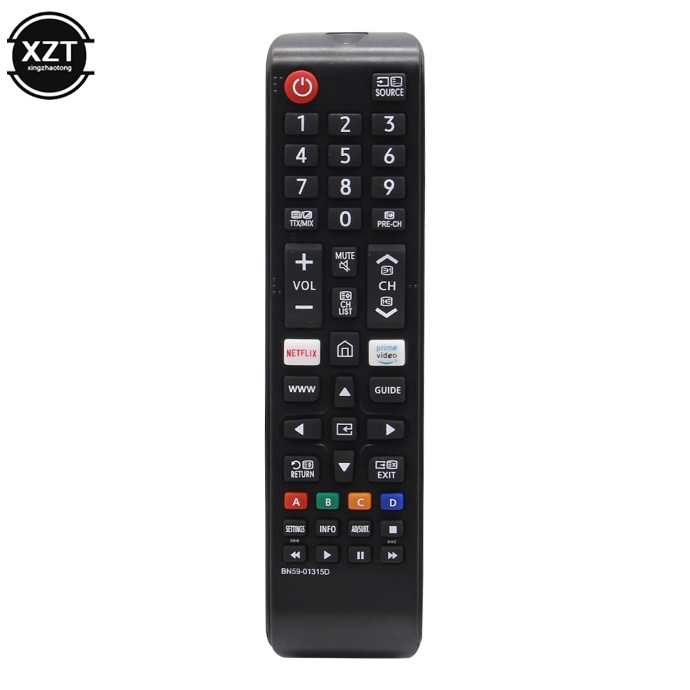 Tv fjernbetjening ir til samsung smart tv udskiftning  bn59-01315d tv knap  ua43 ru 7100/ua50 ru 7100/ua55 ru 7100/ua58 ru 7100