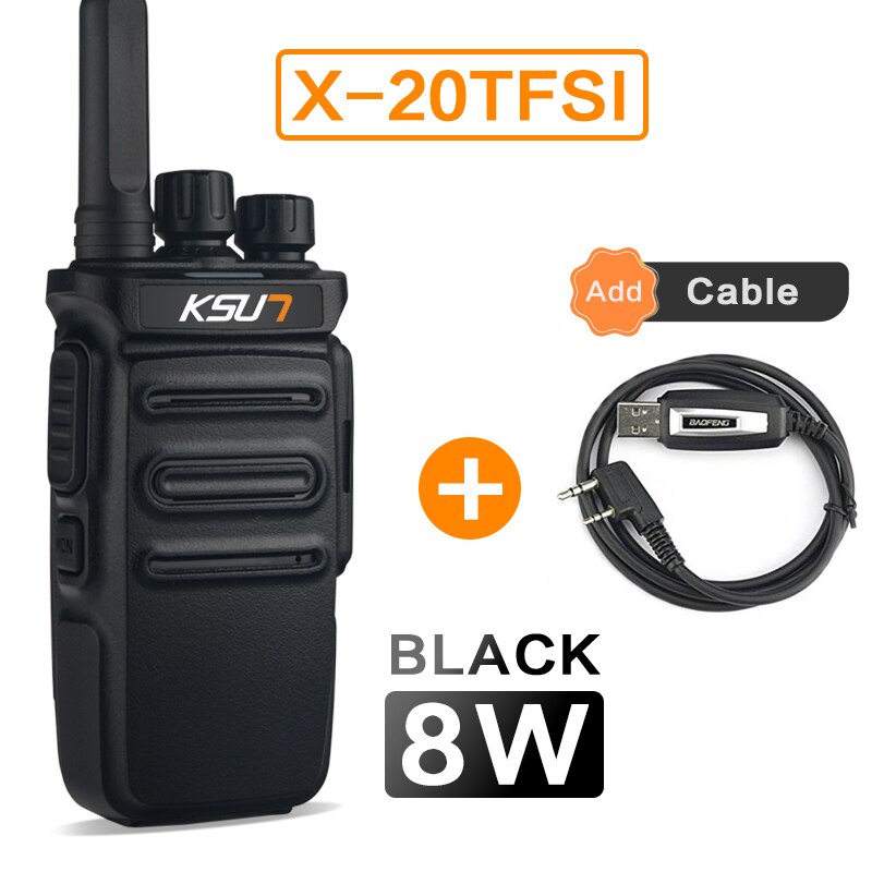 VHF Radio Mini Walkie Talkie Ricetrasmettitore Interfono Senza Fili del Sistema Per La Casa: X-20-XPX / American