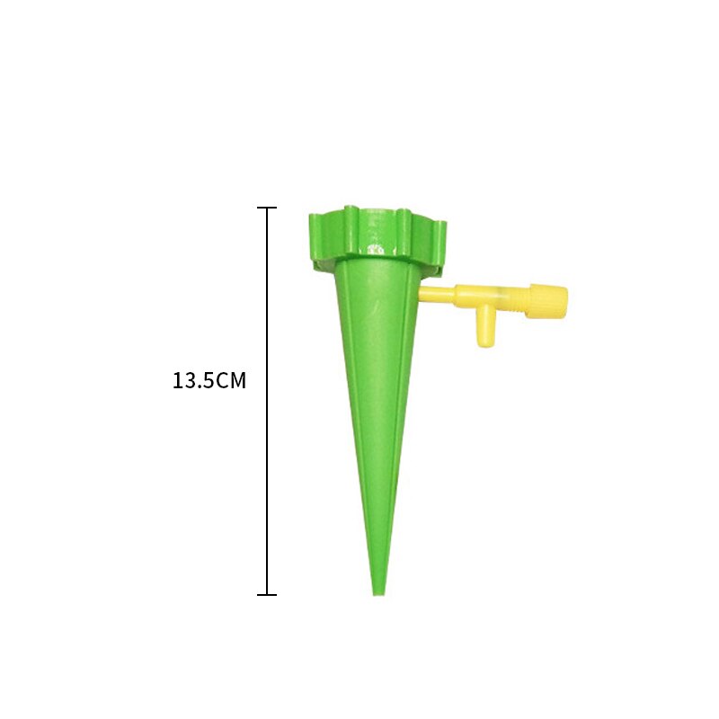 1pc Auto Drip Irrigation Watering System Dripper Spike Kits Garden Household Plant Flower Automatic Waterer dripping system tool: Green