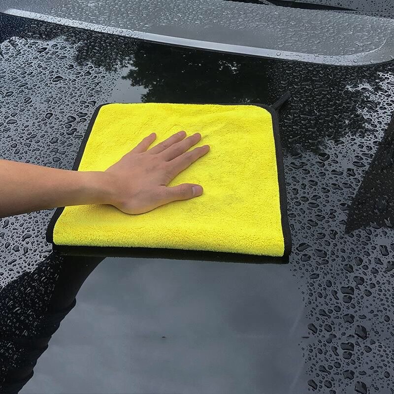 Extra zachte autowas microvezeldoek, autoverzorging, reinigingsdoek, droogdoek, detail autowasdoek, krasvrije handdoek voor huisdieren