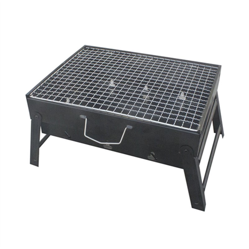 BBQ Grill Bakery Outdoor 2 People Charcoal Tool Carbon Barbecue Stove Foldable Barbecue tools: 35X27X20