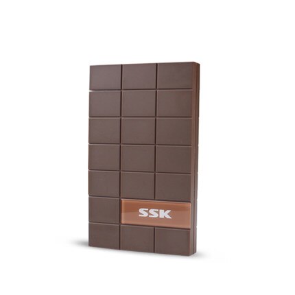 Ssk Hdd Case 2.5 Inch Sata Naar USB3.0 Ssd Adapter Voor Ssd 1 Tb 2 Tb Type C Harde Schijf drive Box Externe Hd High Speed Black SHE080: 080 Brown(plastic)