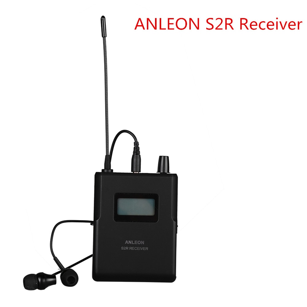 Receptor para ANLEON S2R, sistema de Monitor inalámbrico estéreo, IEM, UHF, monitoreo