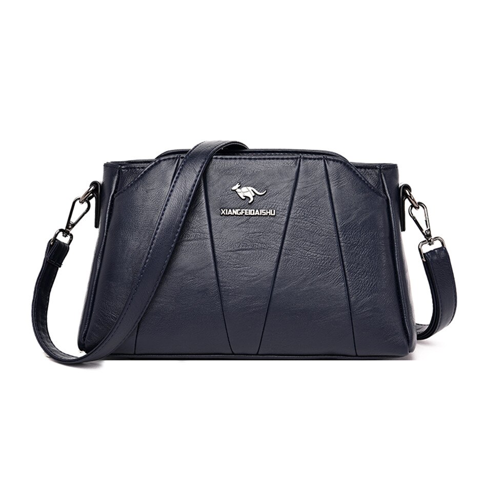 Luksusowe damskie torebki damskie torebki damskie Crossbody torby listonoszki projektant miękka skórzana torebka worek A Główny: Mysterious niebieski