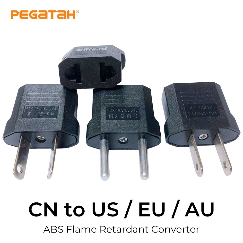 Us Au Eu Plug Adapter Amerikaanse Japan China Ons Eu Euro Travel Mini Portable Power Adapter Plug Stopcontact Converter socket