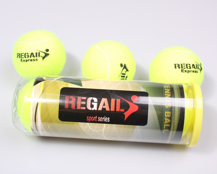 Balle de Tennis élastique de pour l'entraînement, balles de Tennis en caoutchouc pour s'entraîner au Tennis, entraînements avancés, 12 pièces/lot: 3pcs