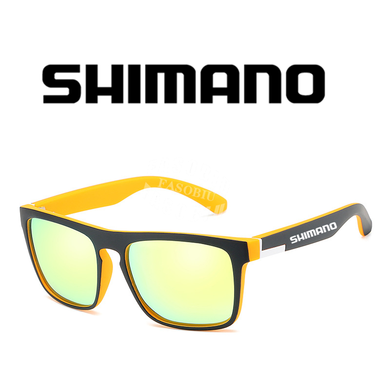 Shimano – lunettes de soleil polarisées UV400, pour hommes et femmes, sport, plein air, alpinisme, cyclisme, pêche, été, 2022: Photo Color 6