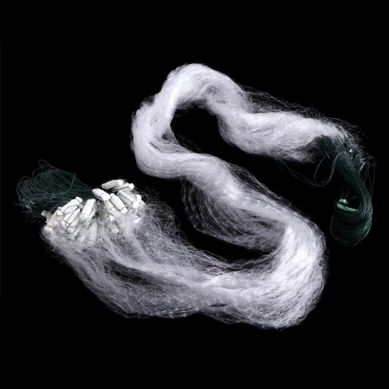 Fishing Mesh Trap Monofilament Gill Net Netting Tackle With Float Outdoor 20M x 1M