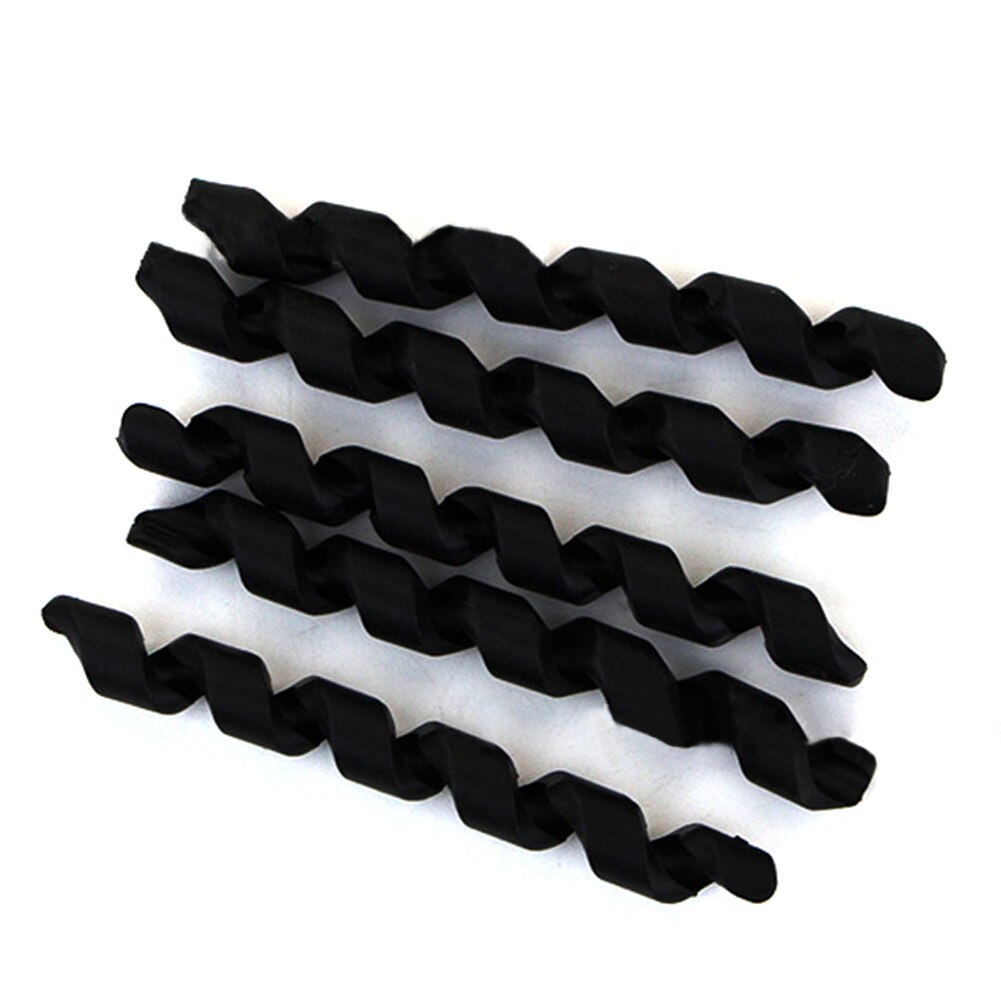 Bicycle Brake Cable Protectors Anti-friction Housing Rubber Protector Bicycle Frame Cycling Wrap Guard Tubes: black