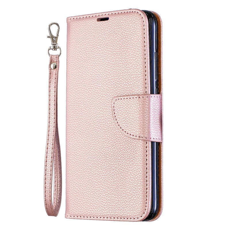 Voor Samsung Galaxy A7 Case Leather Flip Case Galaxy A750 SM-A750F Coque Wallet Telefoon Cover Voor Samsung A7 Een 7 Capa: A7 2019 / Roze