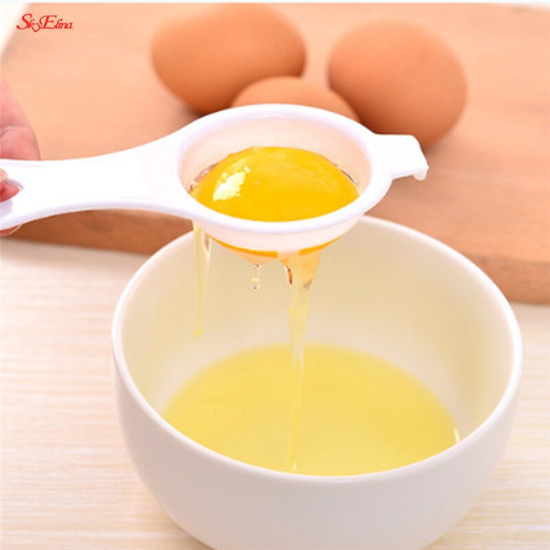 1/3/10 Pcs Ei Bakvormen Gereedschap Eieren Eigeel White Separator Verdelers Met Houder Koken Gereedschap Food Grade pp Materiaal 5Z