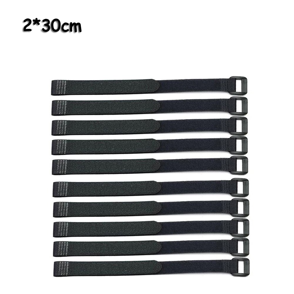 10Pcs 2*50Cm Nylon Haak Lus Zelfklevende Band Kabelbinders Herbruikbare Bevestiging Bike Tie Multil Purpose Fiets Tool: Type2  A2