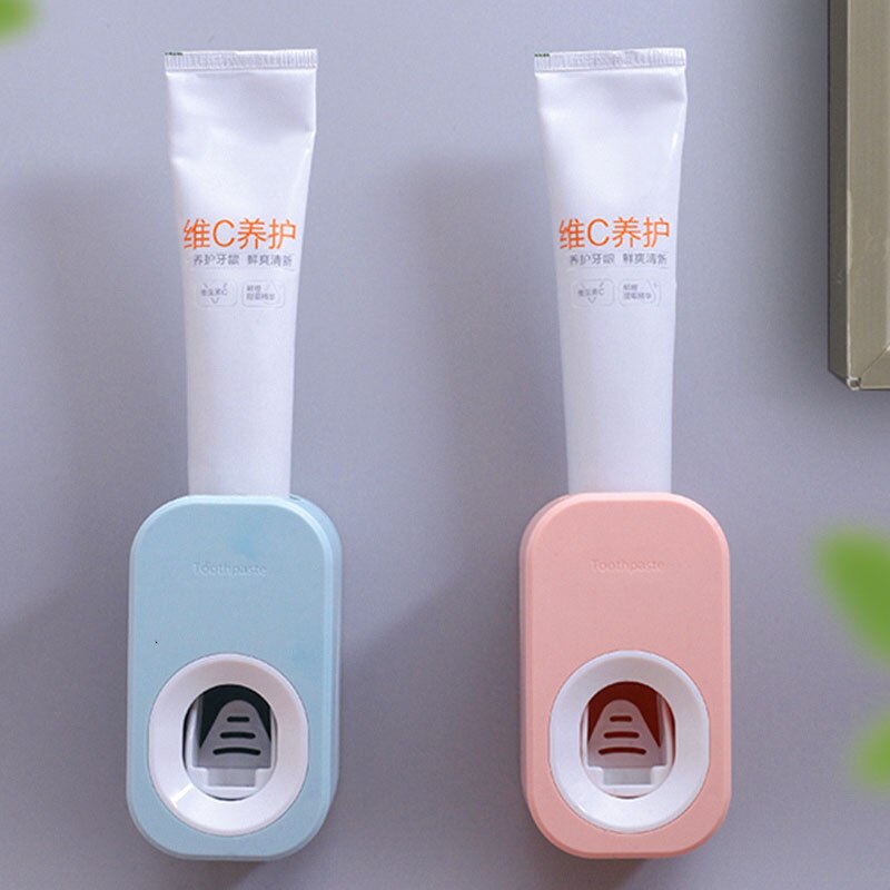 Oral Hygiene Care Wall-mounted Squeezer Tube Toothpaste Tooth Paste Squeezer Dispenser Automatic Toothpaste Holder