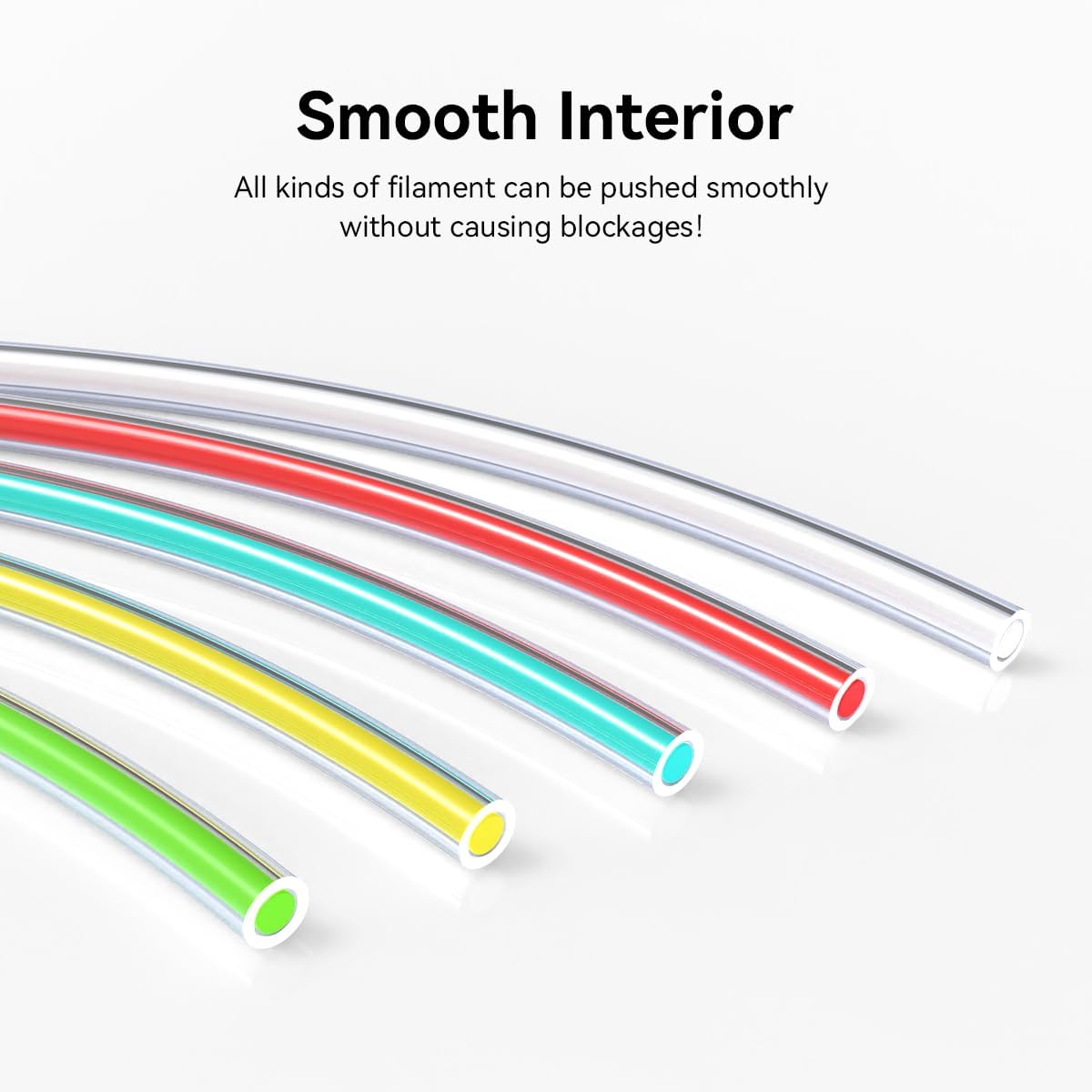 kit di accessori per tubi in PTFE serie Creality K1 con stampante 3D resistente al calore con filamento in PTFE da 1 M/2 M per K1/K1 Max/K1C/Ender 3 V3