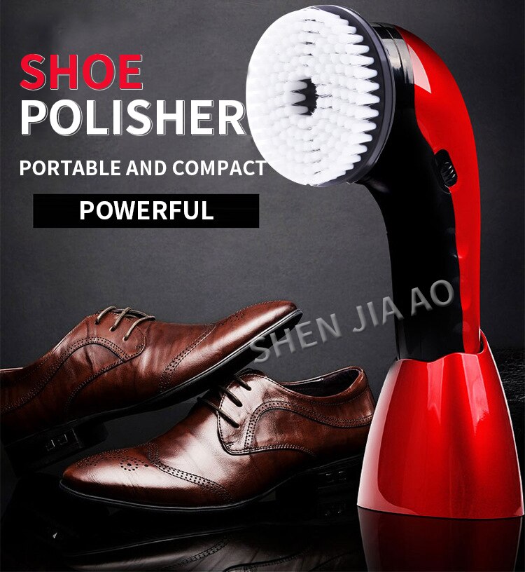 Electric shoe polisher Multi-function Electric Shoe Polishing Machine Leather Care Machine Brushing and Polishing AE-710