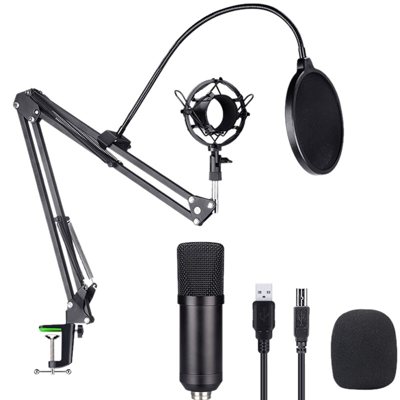 Microphone Cardioid Condenser Microphone 192KHz / 24Bit High Sampling Rate Computer Microphone: BM700 