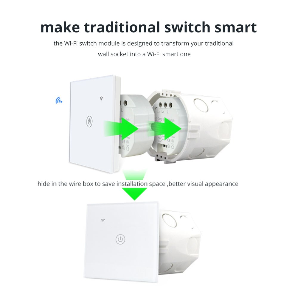 Benexmart zigbee 3.0 smart strømbryter lysbryter 100-240v alexa google home smartthings tuya modul relé 2 veis