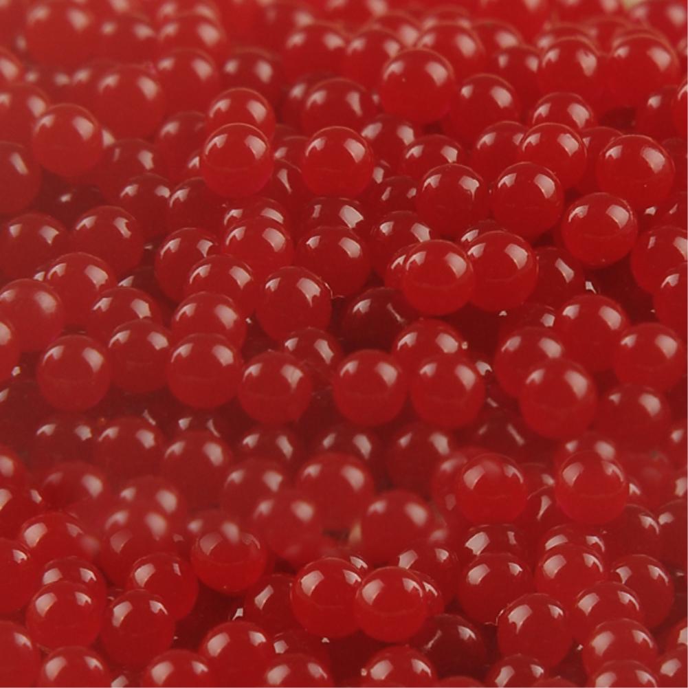 2,5mm 100g Perle bilden Kristall Boden Schlamm Hydrogel Gel Gelee Wachsenden funkeln Kugeln Wasser Perlen einstellen Hochzeit Hause Dekor Dünger: hell rot