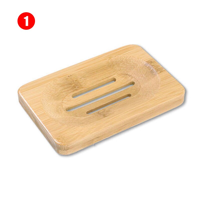 Jabonera de madera con soporte de bandeja de jabón, plato de rejilla para jabón, contenedor portátil para el hogar y el baño HR: 1