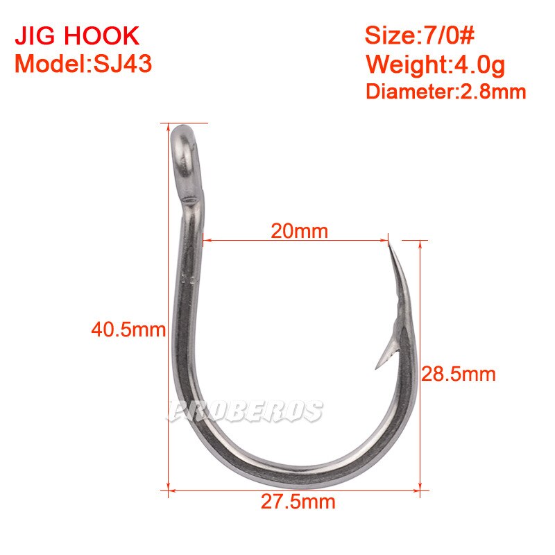 5/10Pcs Sea Fishing Stainless Steel Fish Hook Steel Barbed In Fly Hooks Worm Pond Fishing Bait Holder Jig Hole Pesca: Burgundy