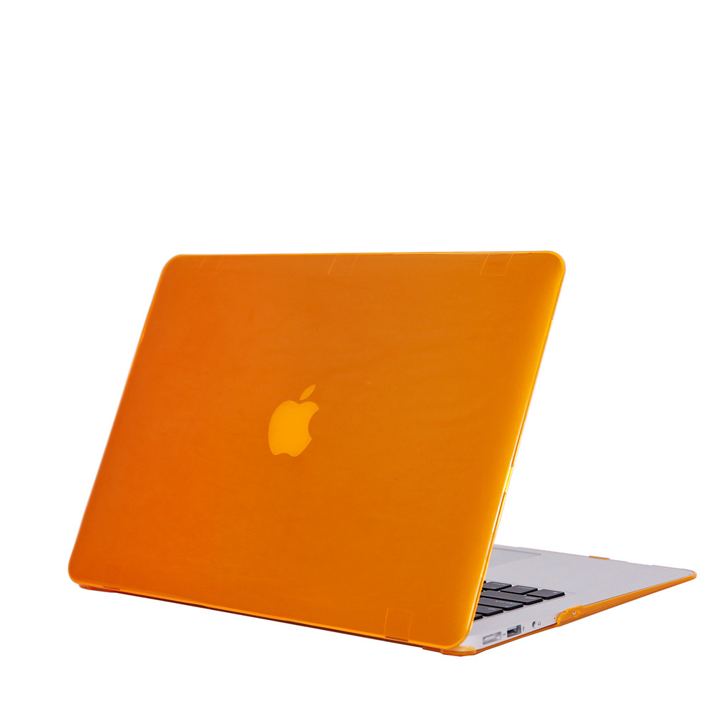 A1370 A1465 A1369 A1466 Matte/crystal Laptop Case For Macbook Air 11.6" 13.3" protection cover shell: Orange / 11.6 A1370 A1465