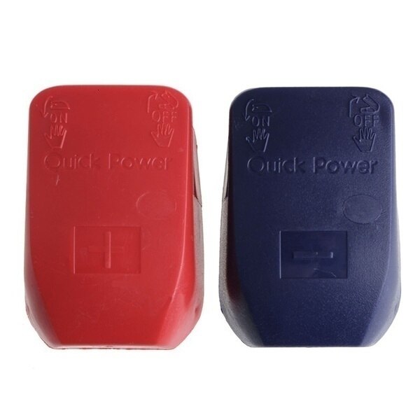 2Pcs Car Universal Detachable Quick Release Battery Terminal Clip Connector 12V for Car Caravan Motorcycle Boat Auto Parts