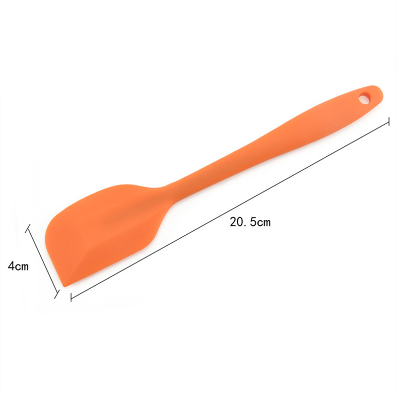 Multicolor 20.5*4Cm Food-Grade Siliconen Taart Spatel Non-stick Mengen Boter Beslag Cookie Pastry Schraper keuken Bakken Tools