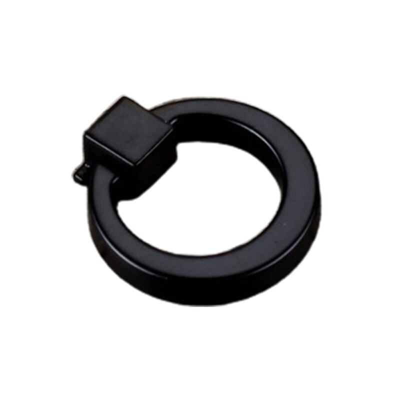 A9LB Slide Door Pull Handles Carbon Steel Pull Push Plate Heavy Duty for Replacement Cabinet Closet Drawer Garage Shed: Dumb black