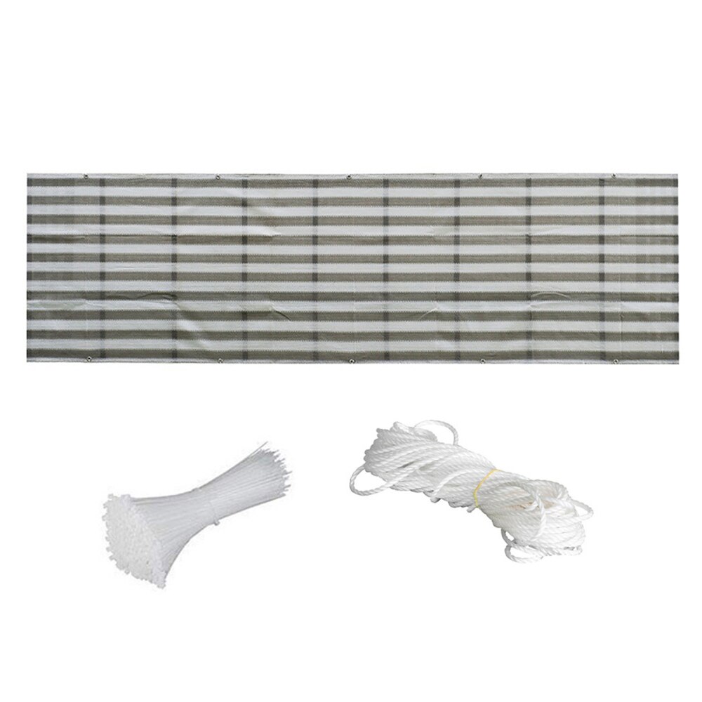 Safety Net Cover Terrace Sun Protection Waterproof Sunshade Canopy Rectangle Awning Mesh Surface Balcony Garden Camping Picnic